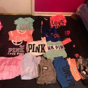 All my pink items